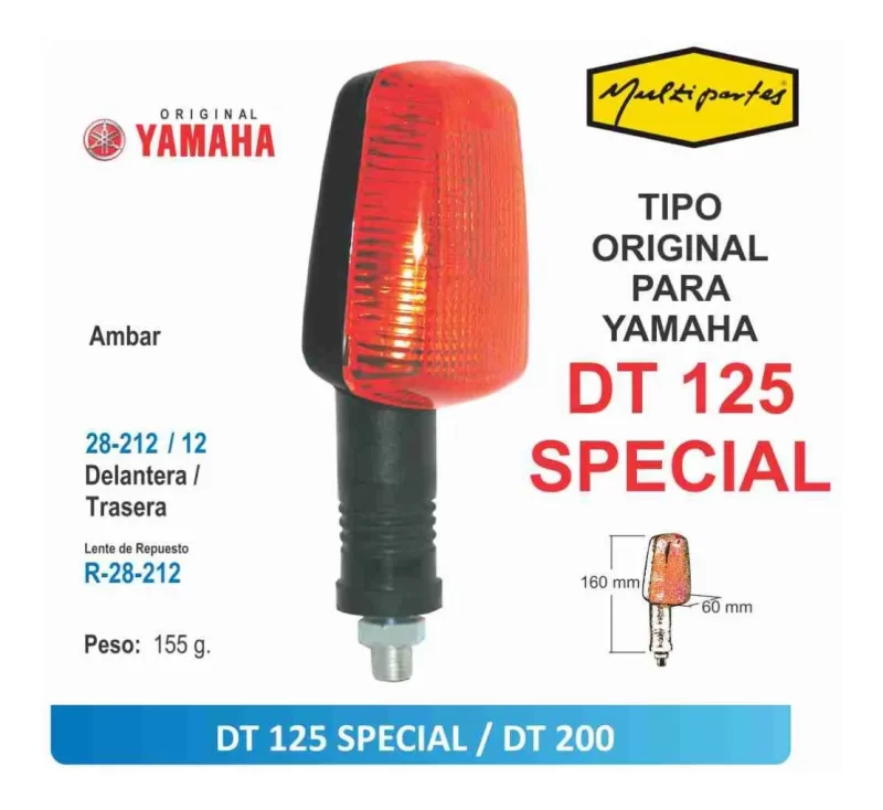 DIRECCIONAL DT 125 YAMAHA MULTIPARTES
