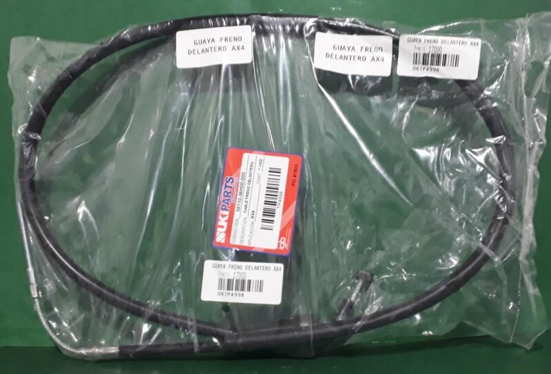 GUAYA FRENO DELANTERO AX 4 SUKIPARTS