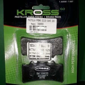 PASTILLA DE FRENO DISCO  DUKE 200 (KROSS)
