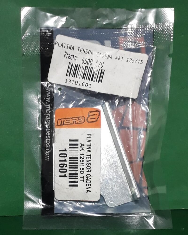 PLATINA  TENSOR  CADENA AKT 125/ 150 TT (IMBRA)