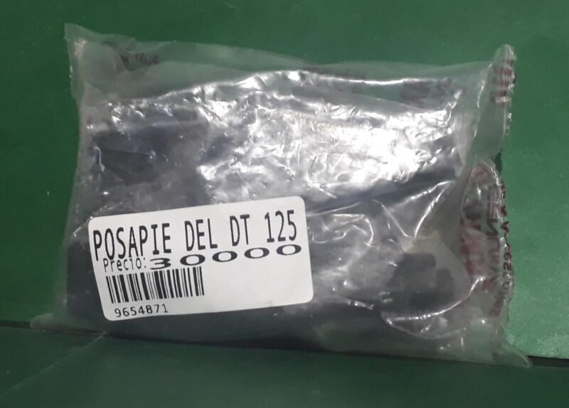 POSAPIE  DT 125  NEGRO