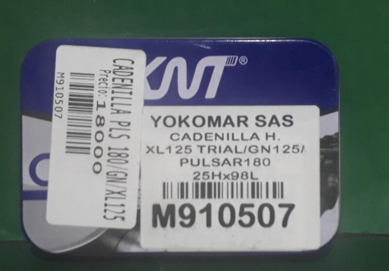 CADENILLA PULSAR 180/ GN/ XL 125 ( KNT)