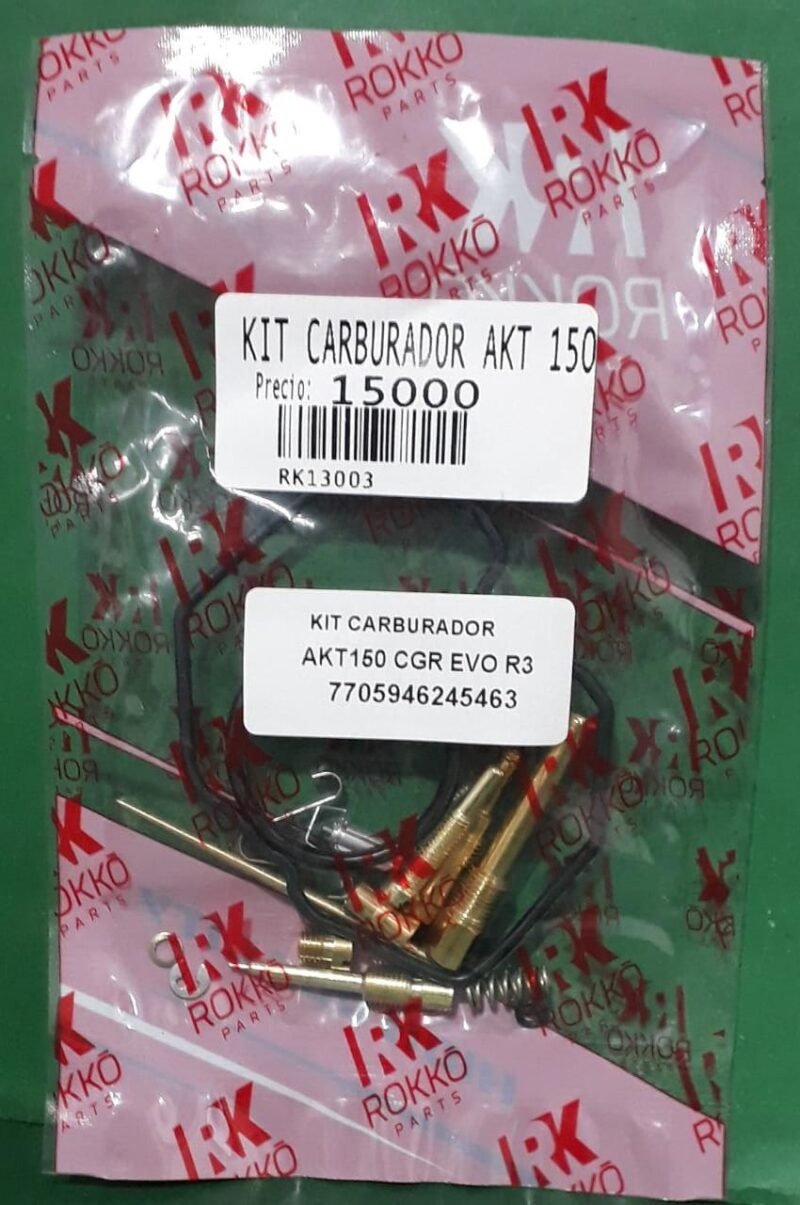 KIT CARBURADOR AKT 150