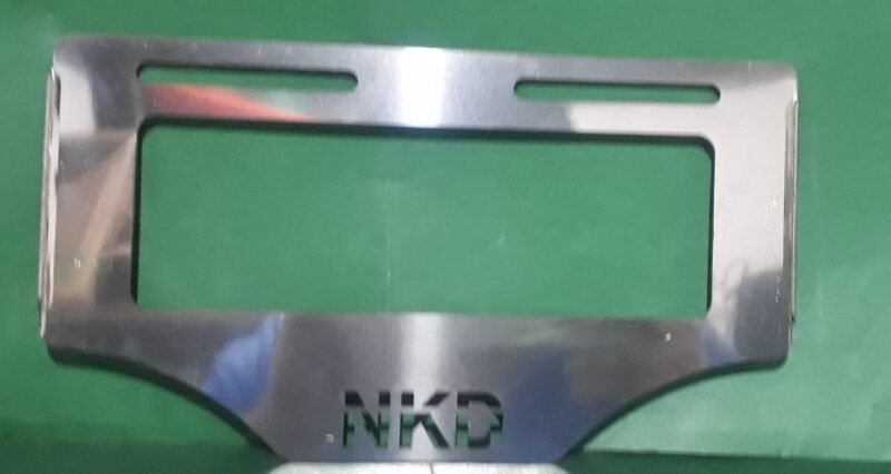PORTA PLACA  LUJO - Imagen 4