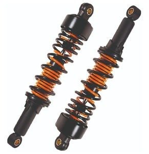 AMORTIGUADOR  BOXER  DOBLE RESORTE NEGRO/ NARANJA