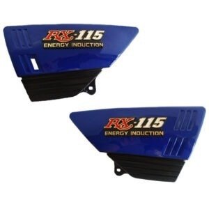 TAPA LATERAL  RX -100 AZUL CON EMBLEMA