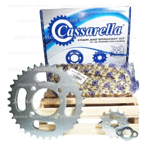 KIT CAJA CADENA- UNIK 110 4 HUECOS