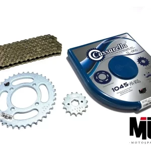 KIT CADENA AKT NKD 125 4 HUECOS