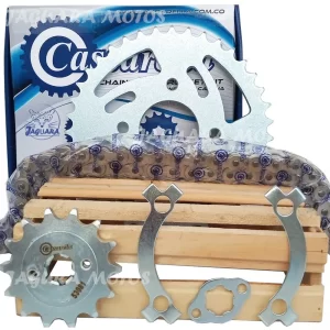 KIT CAJA CADENA- PULSAR UG 180 4 HUECOS