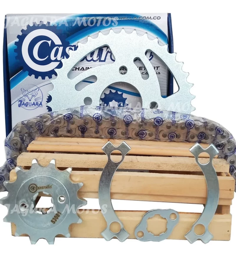 KIT CAJA CADENA- PULSAR UG 180 4 HUECOS