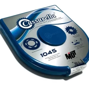 KIT CAJA CADENA- YCZ 110 4 HUECOS PASO 420 CASSARELLA